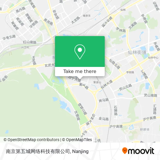 南京第五城网络科技有限公司 map