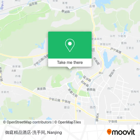 御庭精品酒店-洗手间 map