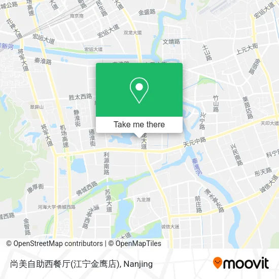 尚美自助西餐厅(江宁金鹰店) map