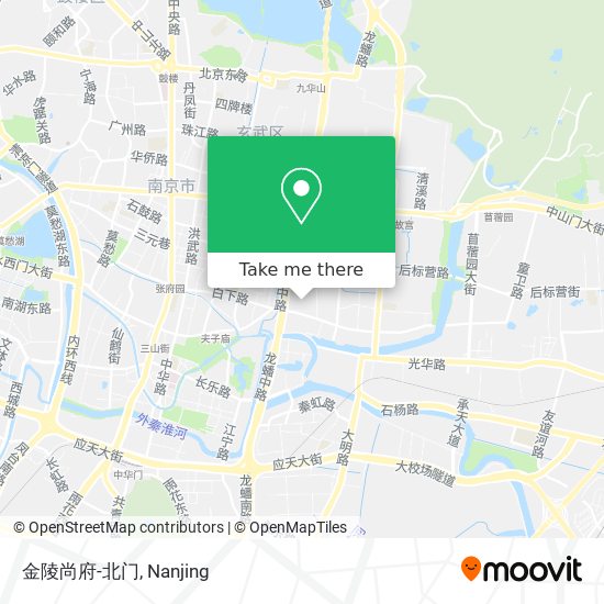 金陵尚府-北门 map