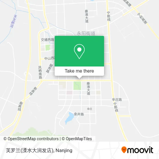 芙罗兰(溧水大润发店) map