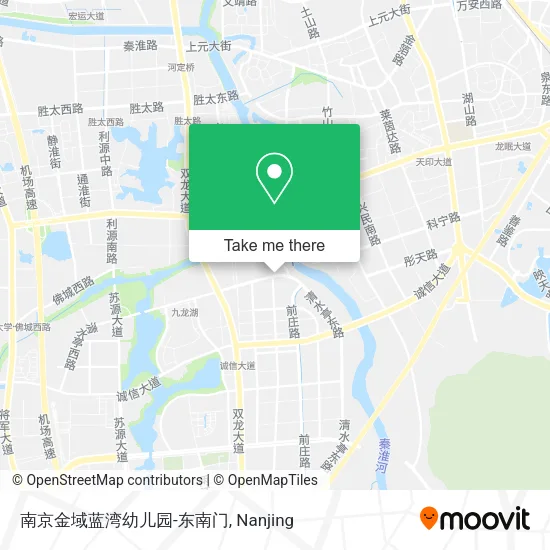 南京金域蓝湾幼儿园-东南门 map