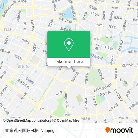 亚东观云国际-4栋 map