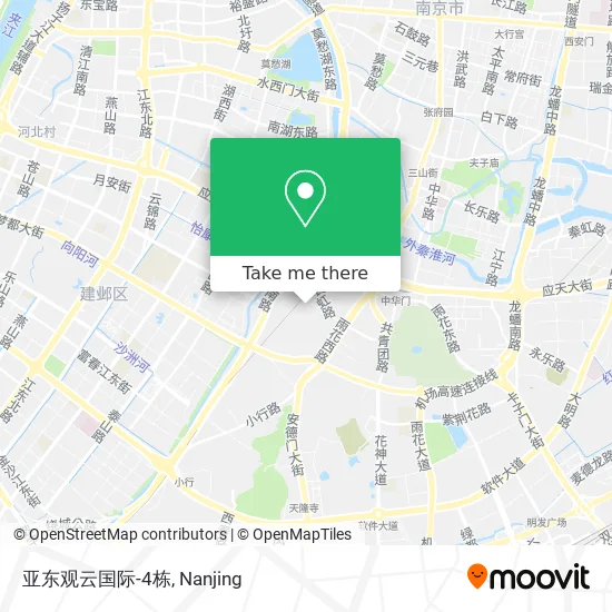 亚东观云国际-4栋 map