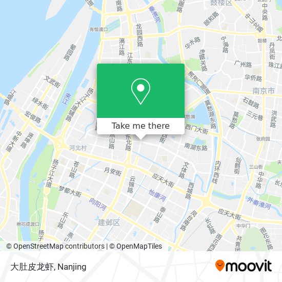 大肚皮龙虾 map