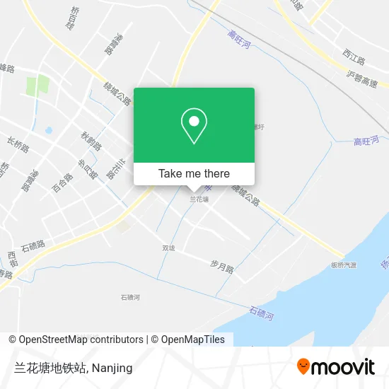 兰花塘地铁站 map