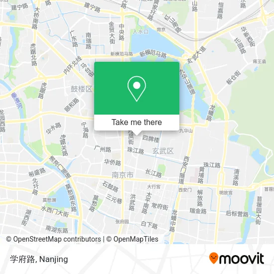 学府路 map
