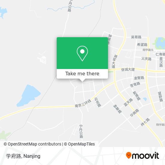 学府路 map