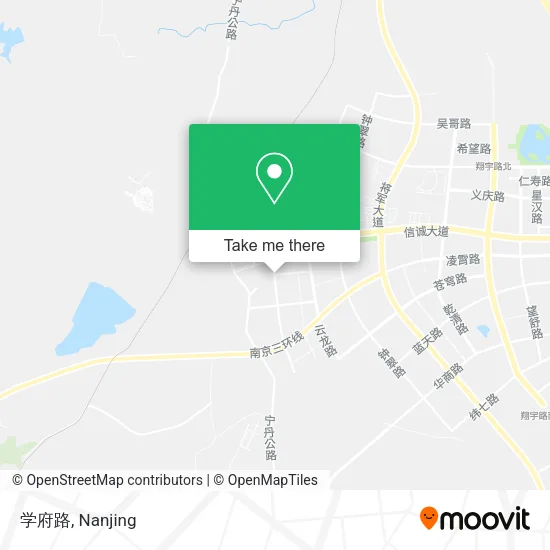 学府路 map