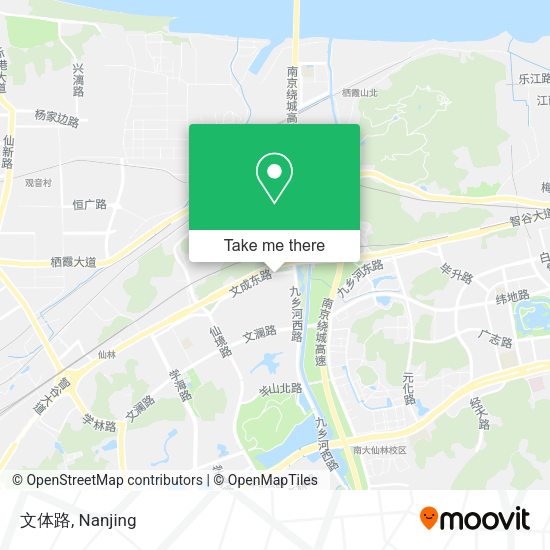 文体路 map