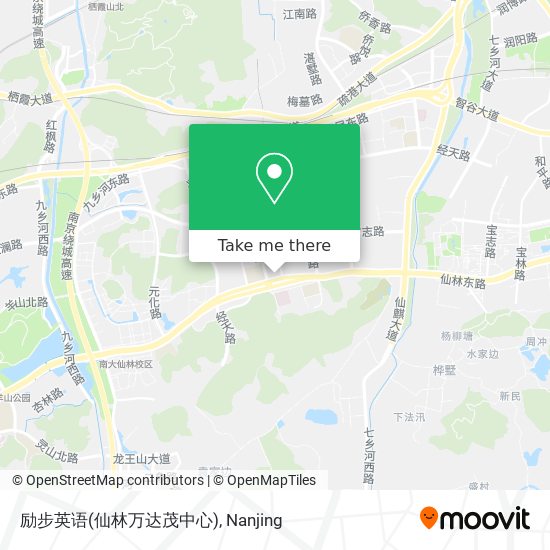 励步英语(仙林万达茂中心) map