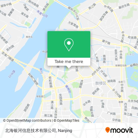 北海银河信息技术有限公司 map