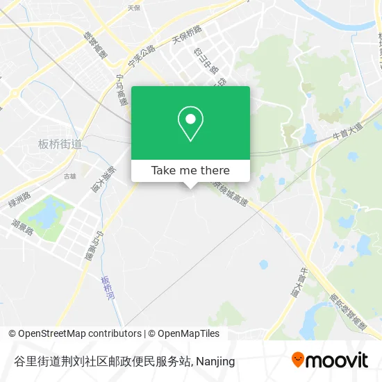 谷里街道荆刘社区邮政便民服务站 map