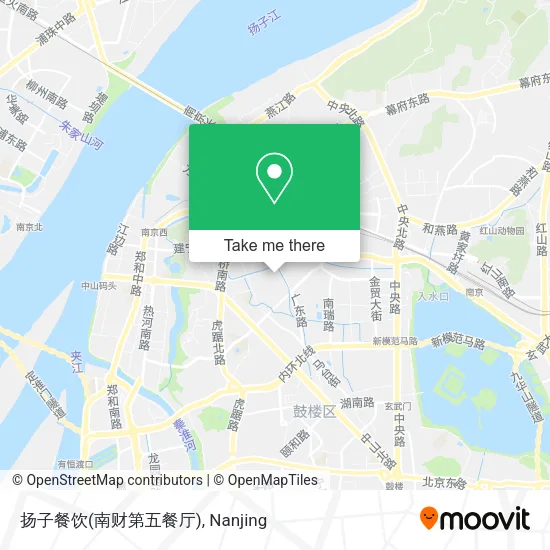 扬子餐饮(南财第五餐厅) map