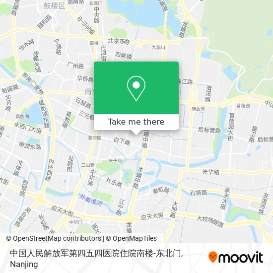 中国人民解放军第四五四医院住院南楼-东北门 map