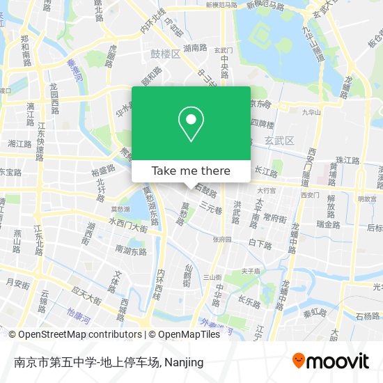 南京市第五中学-地上停车场 map