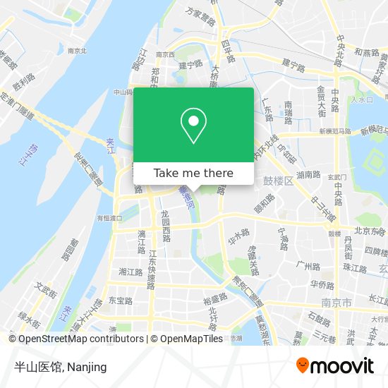 半山医馆 map