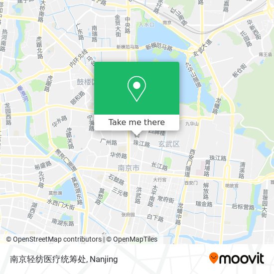 南京轻纺医疗统筹处 map