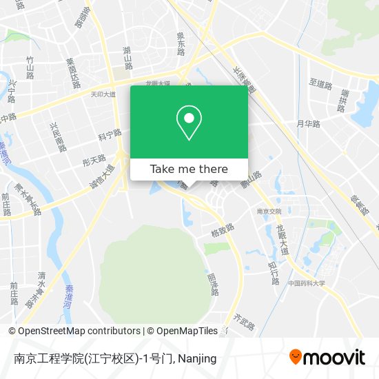 南京工程学院(江宁校区)-1号门 map