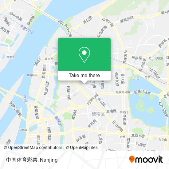中国体育彩票 map