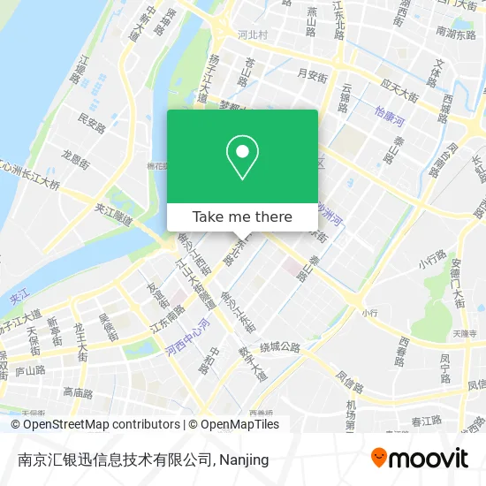 南京汇银迅信息技术有限公司 map