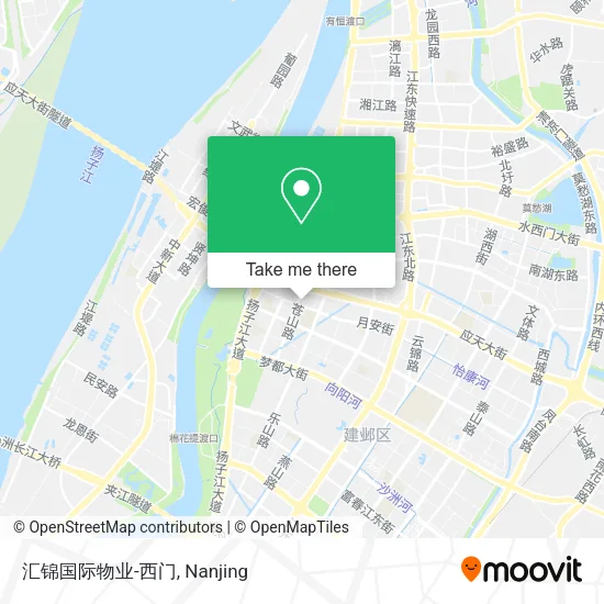 汇锦国际物业-西门 map