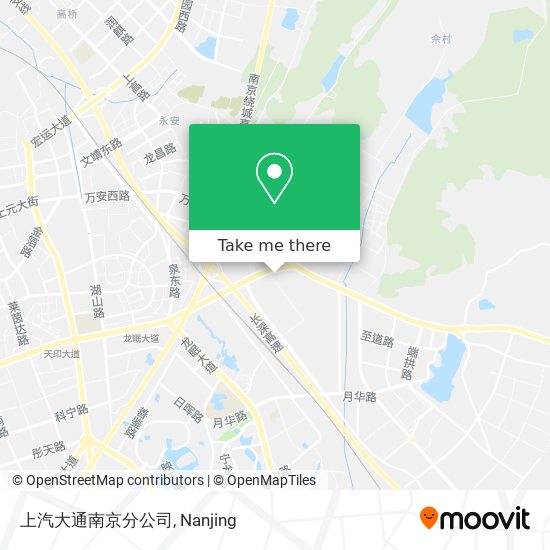 上汽大通南京分公司 map
