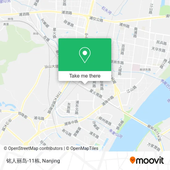 铭人丽岛-11栋 map