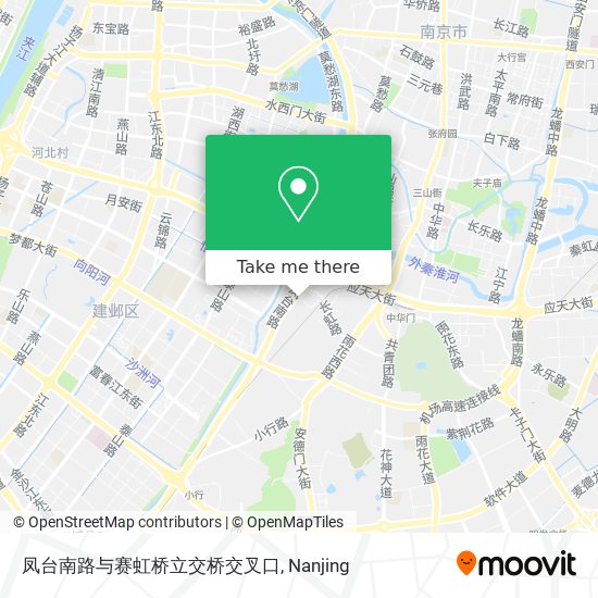 凤台南路与赛虹桥立交桥交叉口 map