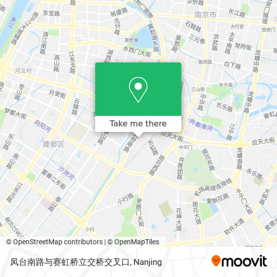 凤台南路与赛虹桥立交桥交叉口 map