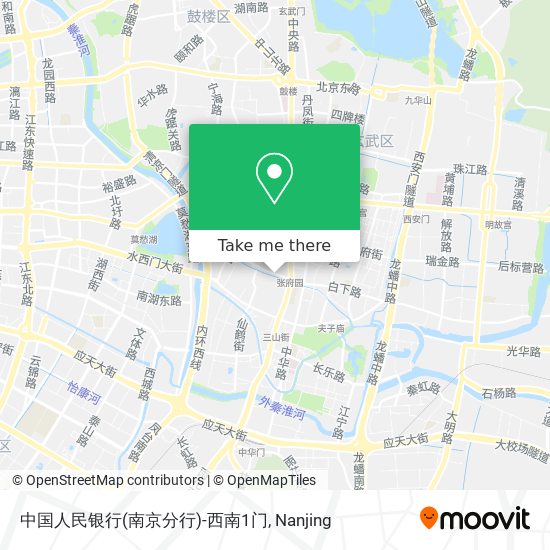 中国人民银行(南京分行)-西南1门 map