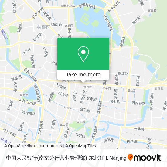 中国人民银行(南京分行营业管理部)-东北1门 map