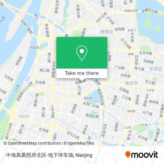中海凤凰熙岸北区-地下停车场 map