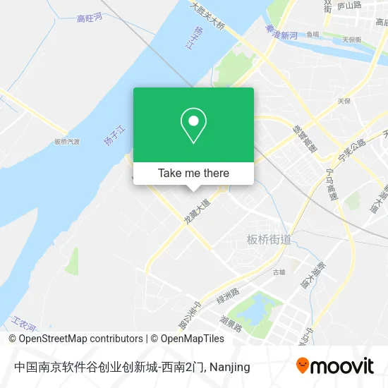 中国南京软件谷创业创新城-西南2门 map