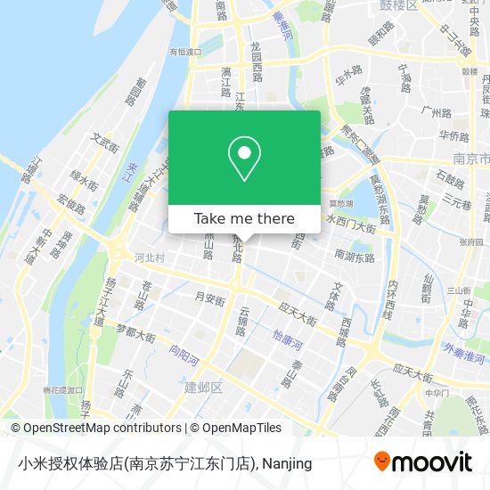 小米授权体验店(南京苏宁江东门店) map