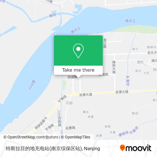 特斯拉目的地充电站(南京综保区站) map
