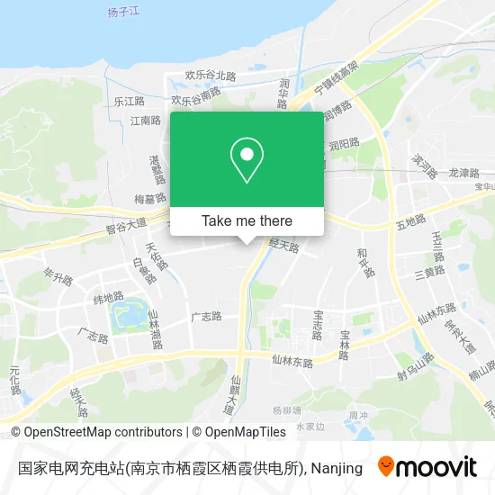 国家电网充电站(南京市栖霞区栖霞供电所) map