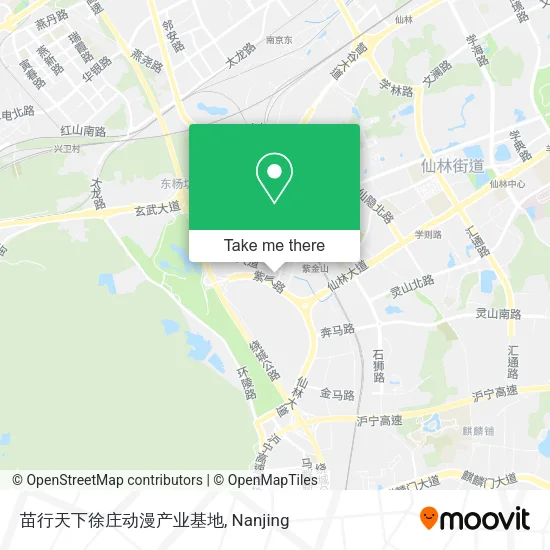 苗行天下徐庄动漫产业基地 map