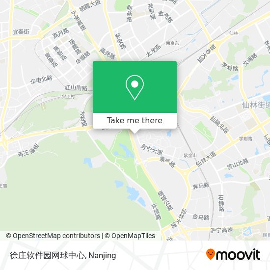 徐庄软件园网球中心 map