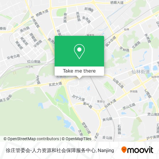 徐庄管委会-人力资源和社会保障服务中心 map