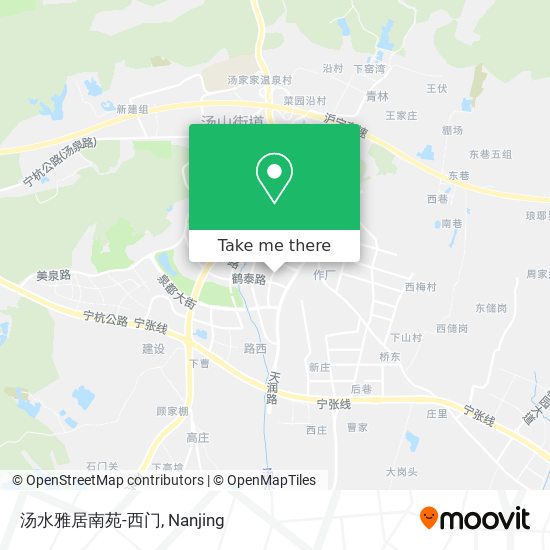 汤水雅居南苑-西门 map