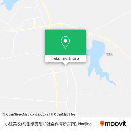 小汪美发(马集镇劳动和社会保障所东南) map
