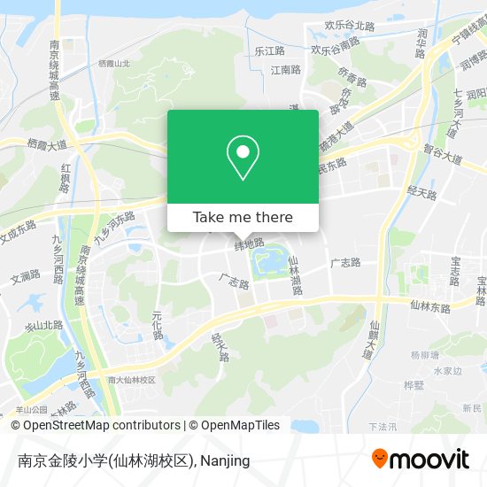 南京金陵小学(仙林湖校区) map