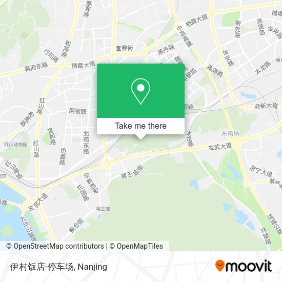 伊村饭店-停车场 map