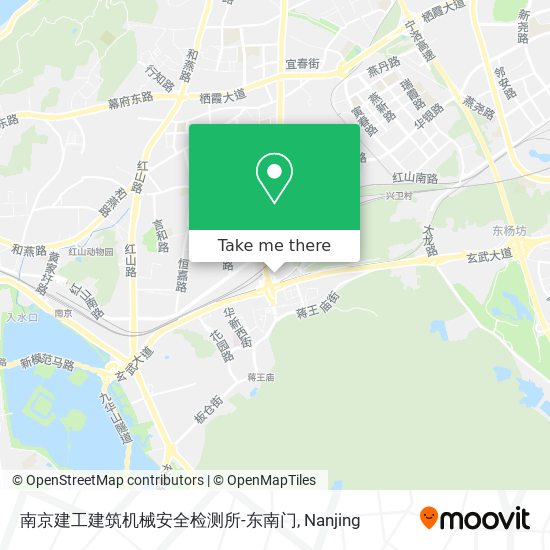 南京建工建筑机械安全检测所-东南门 map