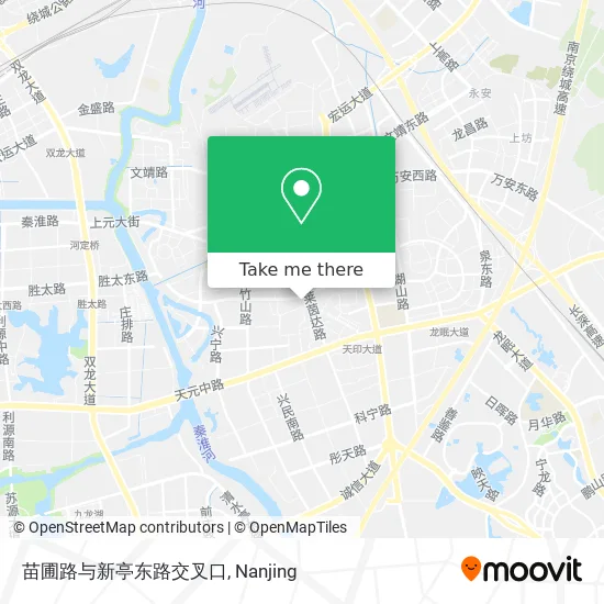 苗圃路与新亭东路交叉口 map