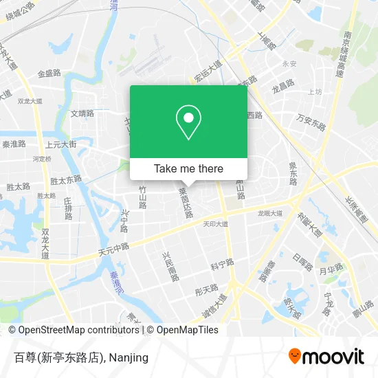 百尊(新亭东路店) map