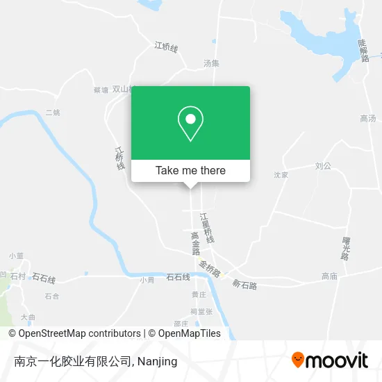 南京一化胶业有限公司 map