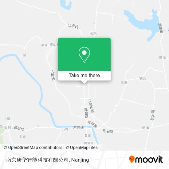 南京研华智能科技有限公司 map