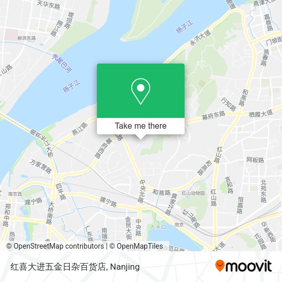 红喜大进五金日杂百货店 map